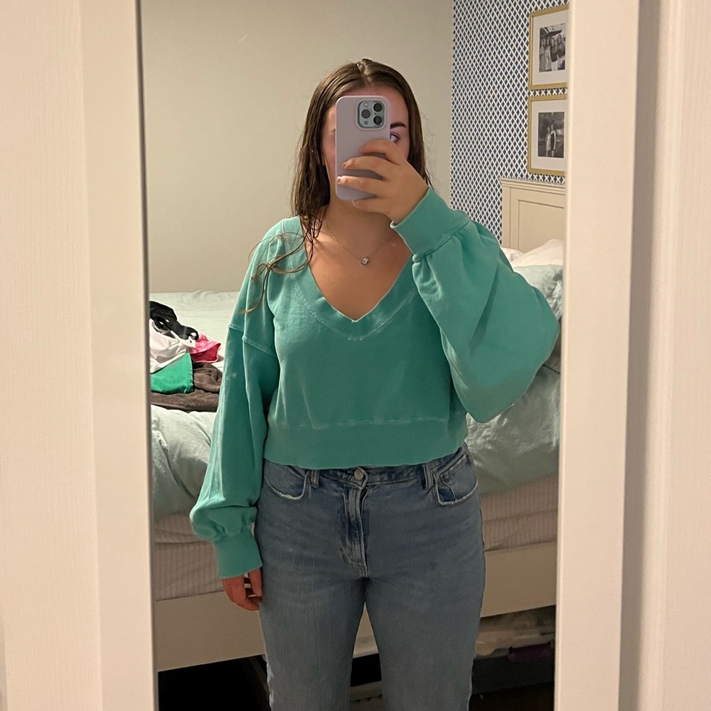 Free People Reversible Sweatshirt